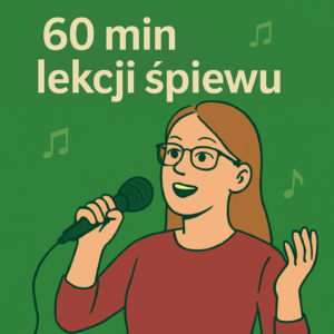 Pakiet 4 lekcje śpiewu 60 min